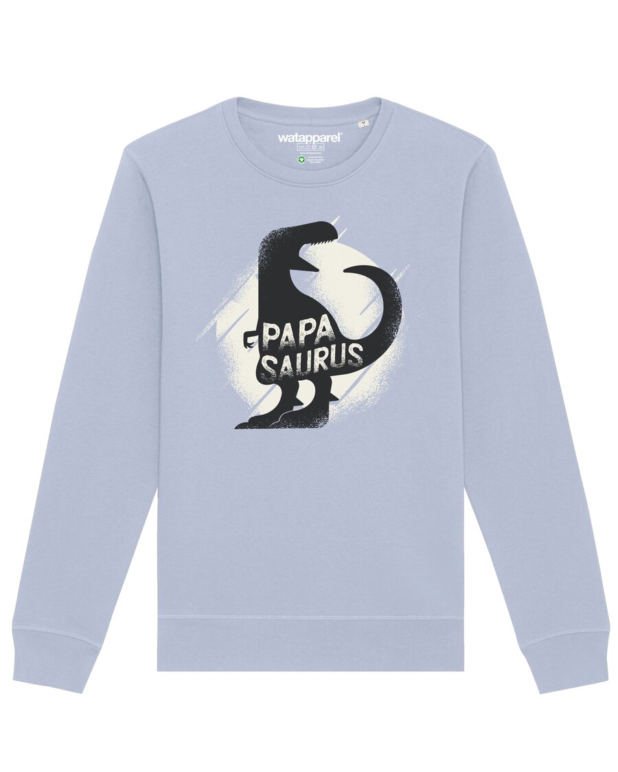 

Толстовка Watapparel Papasaurus, светло-синий