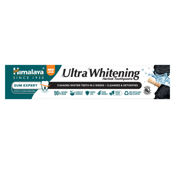 Ультраотбеливающая зубная паста Herbal, 75 мл Himalaya Gum expert — фото 2
