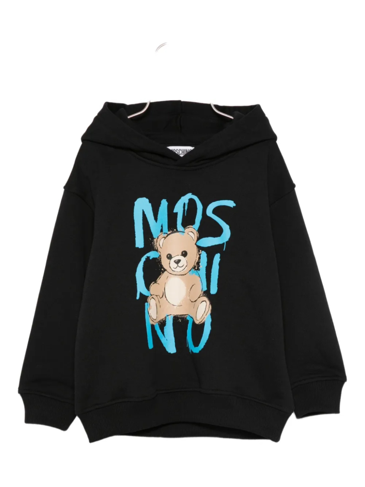 

Толстовка с капюшоном Moschino Kids с принтом Teddy Bear, черный
