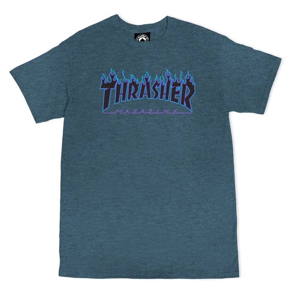 

Футболка Thrasher Flame, фиолетовый