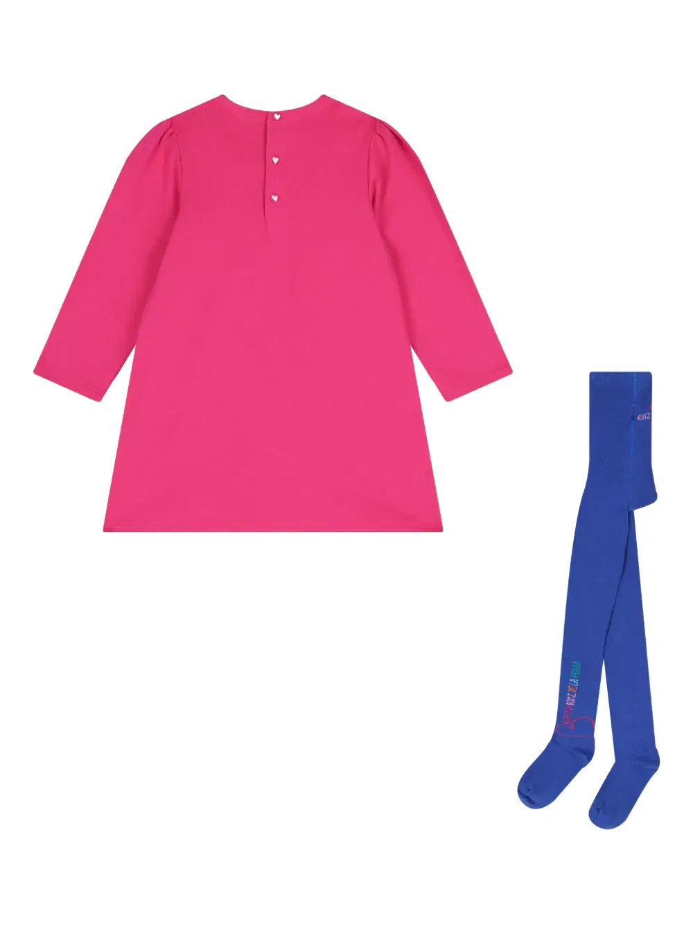 Комплект из платья с бантами и колготок Agatha Ruiz De La Prada, розовый — фото 2