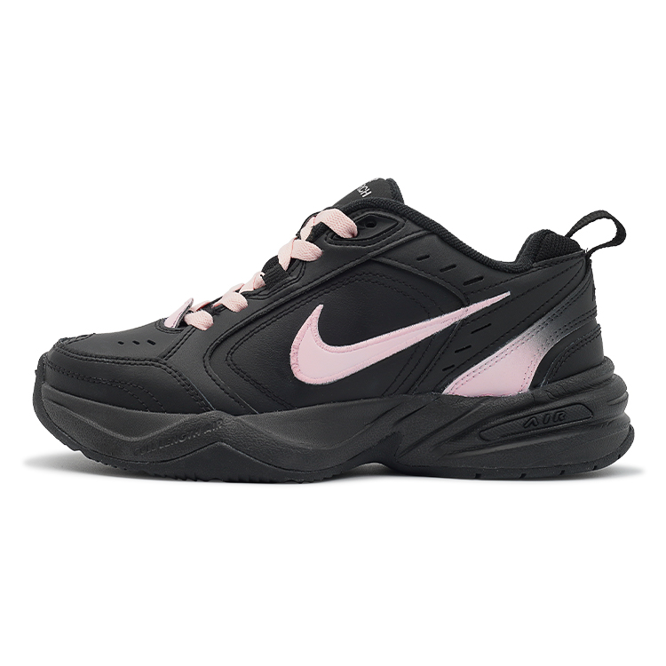 

Кроссовки Nike Air Monarch 4 Chunky Sneakers Unisex Low-top Pink, черный/розовый