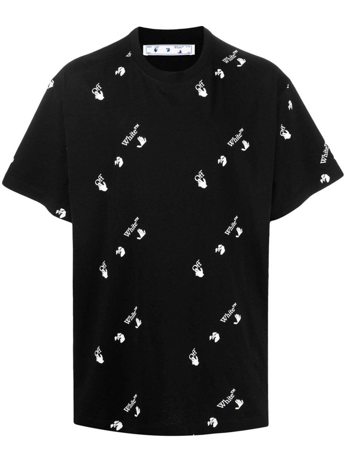 

Футболка Swimming Man с логотипом Off-White, черный