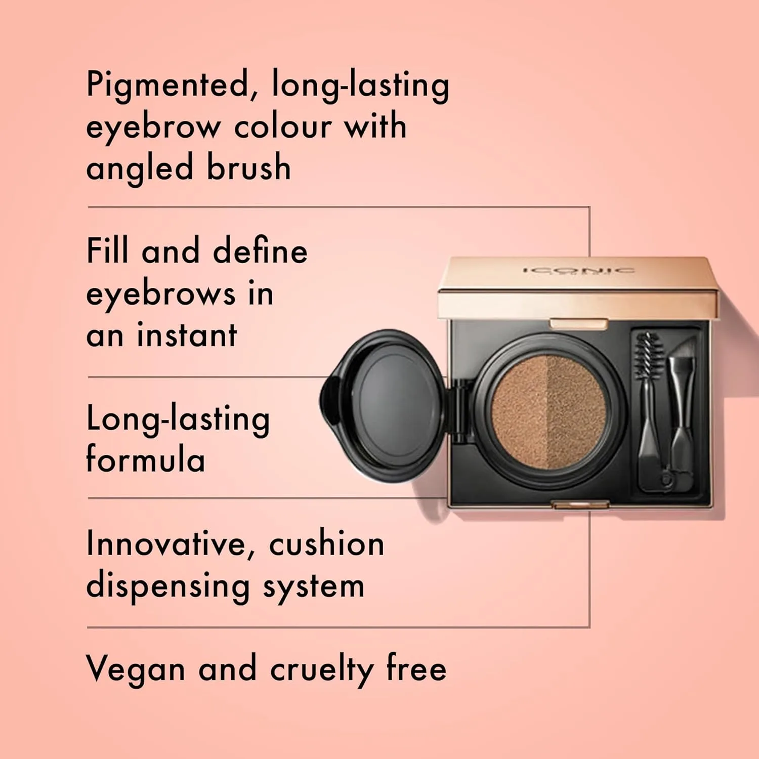ICONIC LONDON Eyebrow Cushion 2 Colour Sculpter, Blonde — фото 2