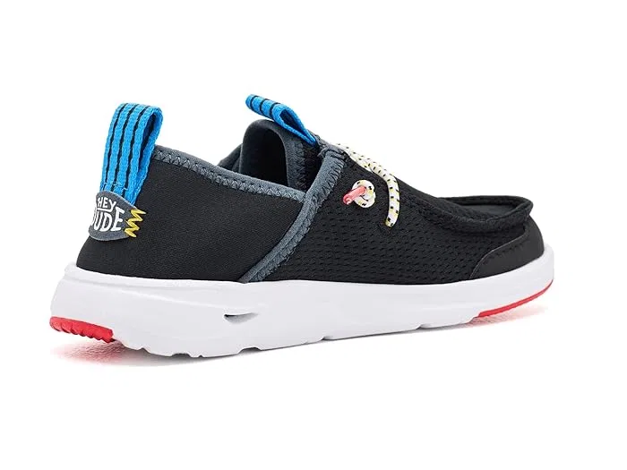 Кроссовки Wally Hey2O Wander Mesh Hey Dude Kids, Black — фото 4