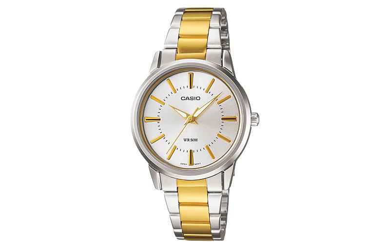 

Унисекс классические белые часы LTP-1303SG-7AV CASIO