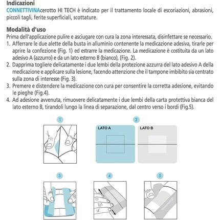 Fidia Farmaceutici Cerotto Connettivina Hitech 8 X 12 см — упаковка из 4 шт. — фото 2
