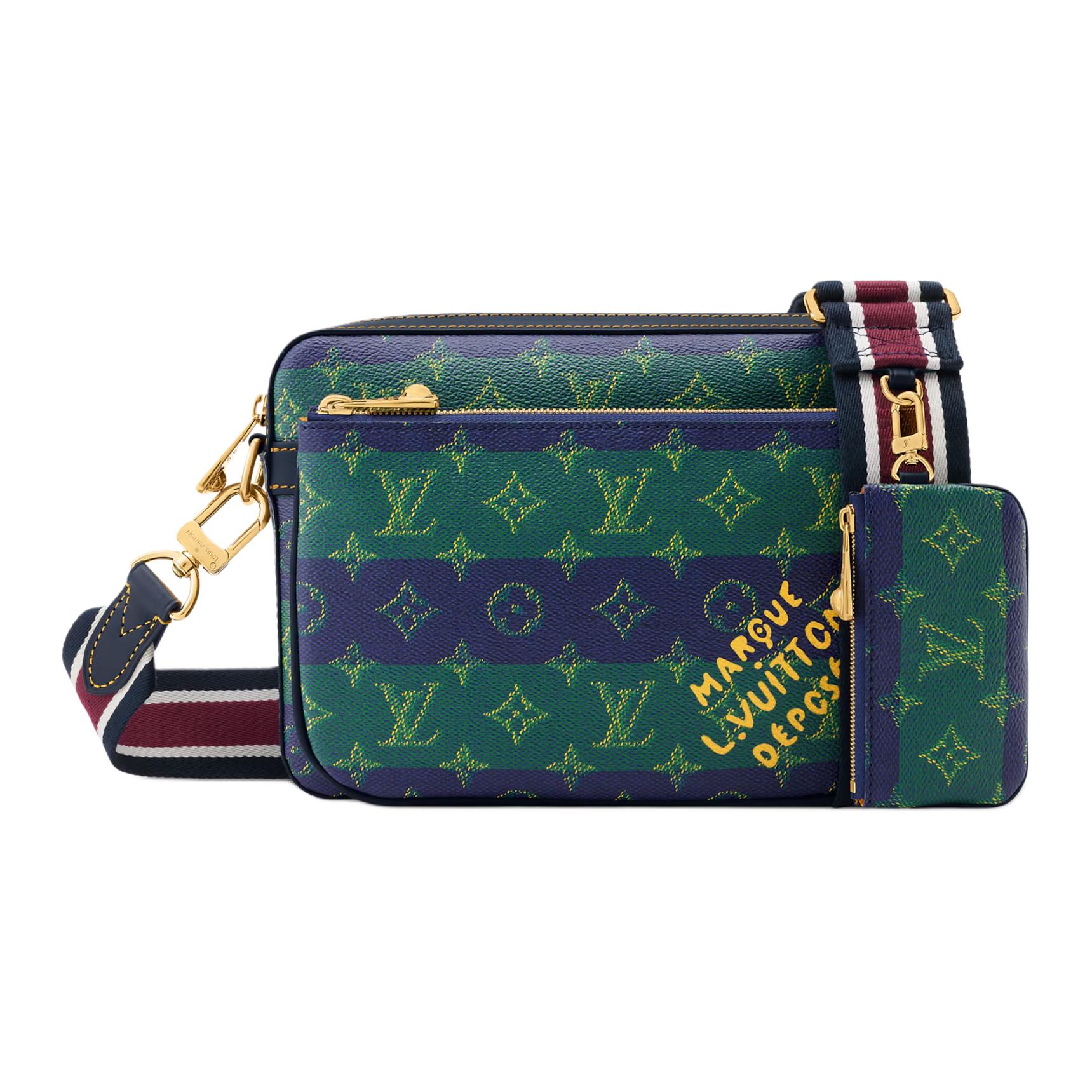 

LOUIS VUITTON Сумка-мессенджер из монограммного наследия с покрытием