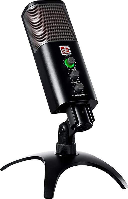 

Конденсаторный микрофон sE Electronics NEOM Cardioid Large Diaphragm USB Condenser Microphone
