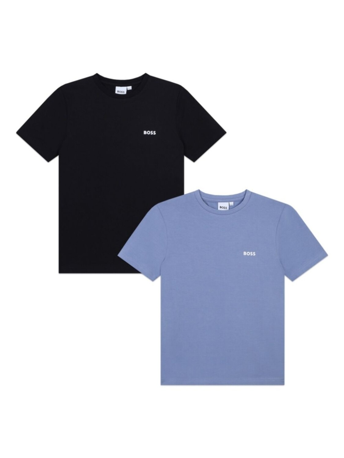 

BOSS Kidswear комплект из двух футболок с логотипом, синий