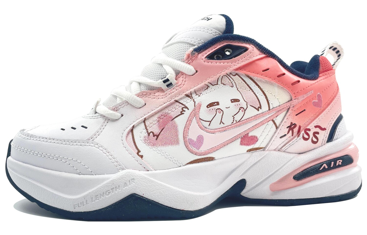 

Кроссовки Nike Air Monarch 4 Chunky Sneakers Unisex Low-Top Pink