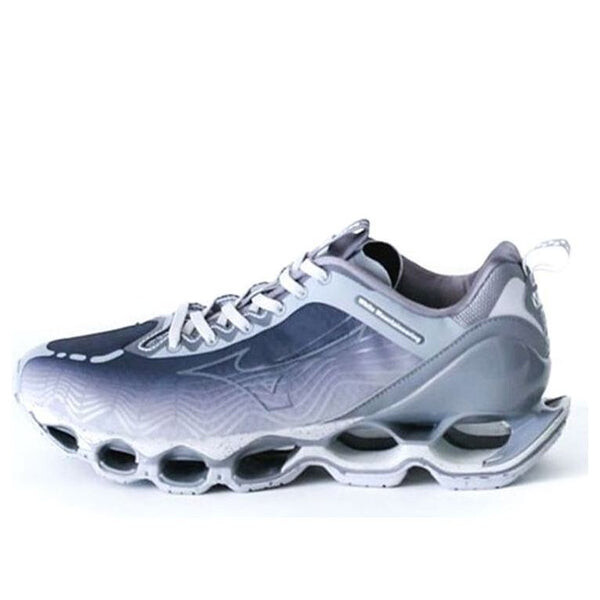 

Кроссовки white mountaineering wave prophecy x shoes 'grey' Mizuno, серый