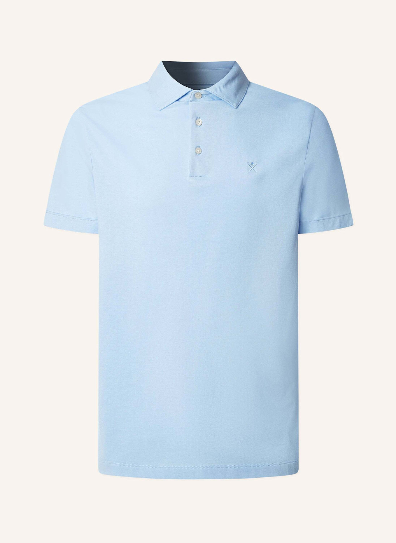 

Рубашка поло из хлопка пима Hackett London, синий