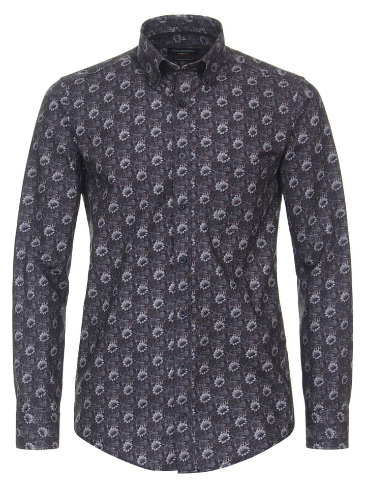 

CASAMODA Рубашка - повседневный крой - темно-синего цвета