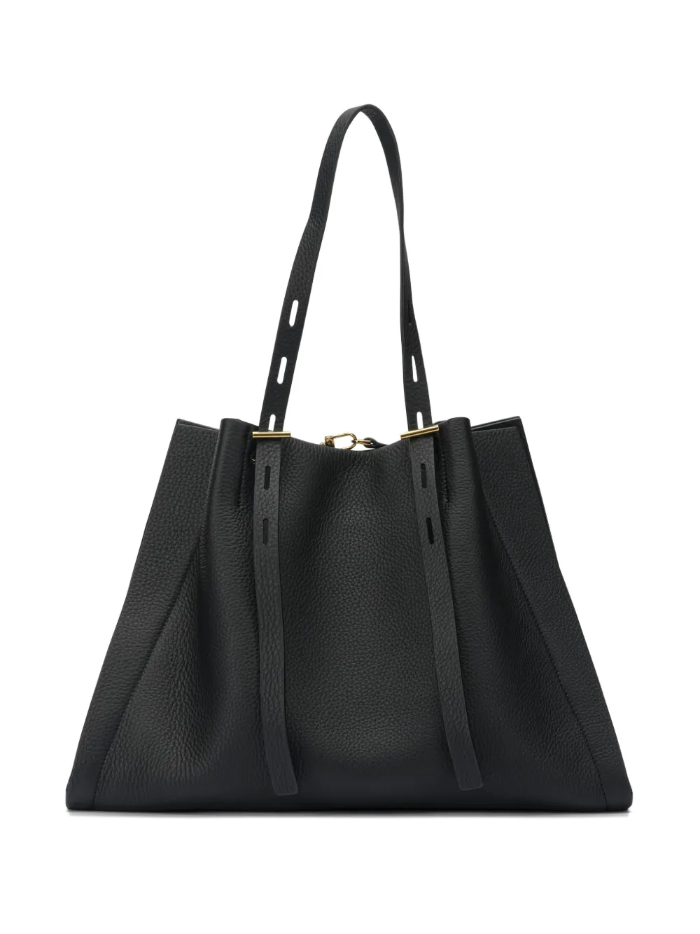 

Сумка-тоут Paula из текстурированной кожи Mino Bossi, черный