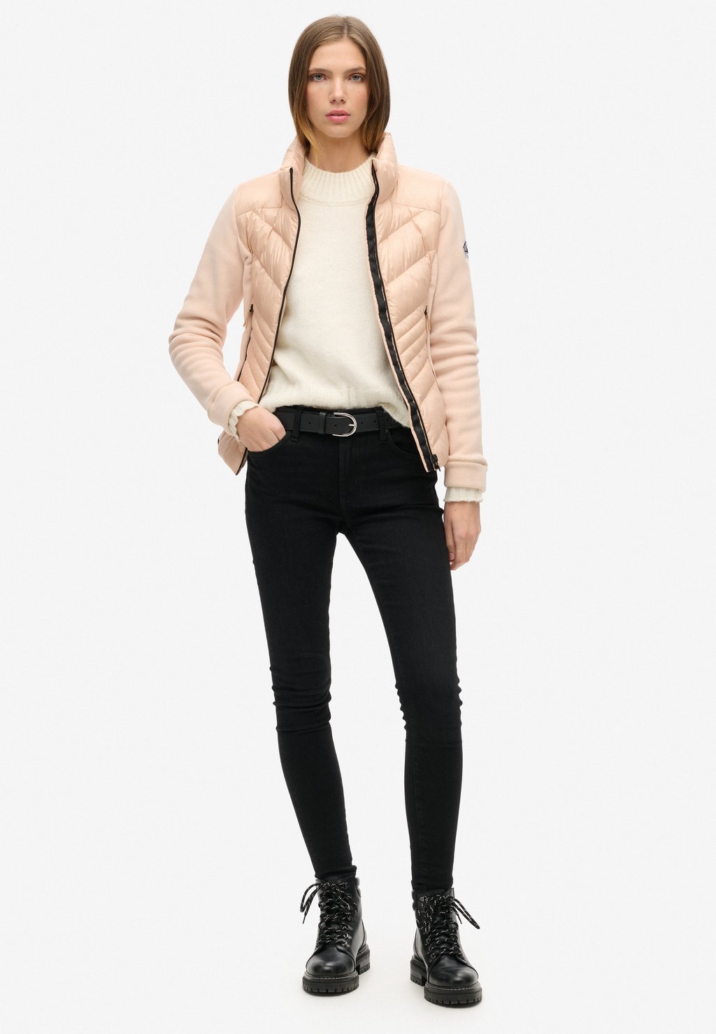 

Зимняя куртка Superdry, бежевый