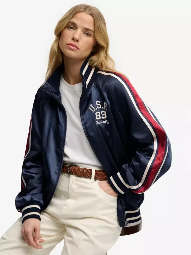 Спортивная куртка Suika, насыщенный темно-синий цвет Superdry — фото 4