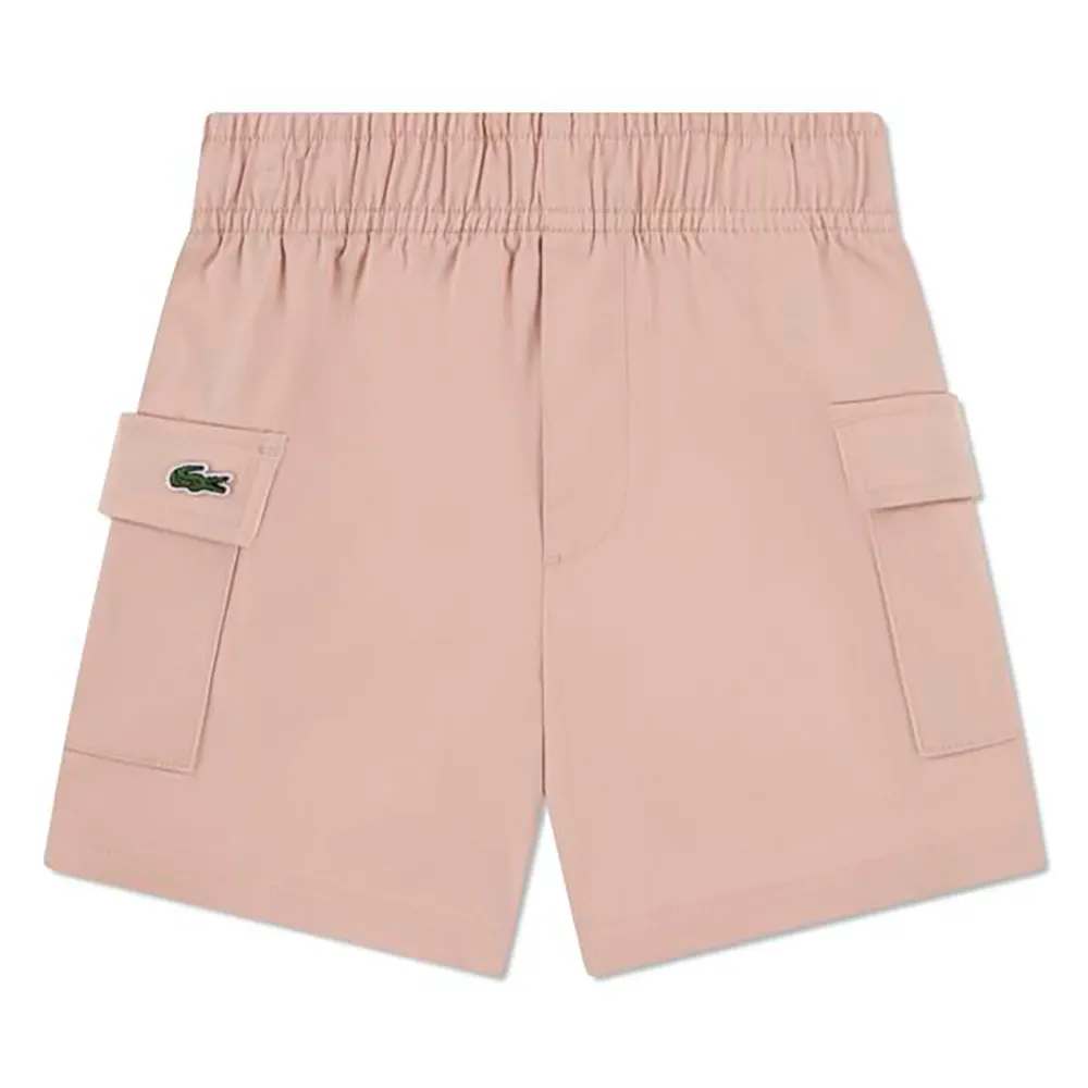 Детские шорты Lacoste 947157 Lacoste kids, розовый