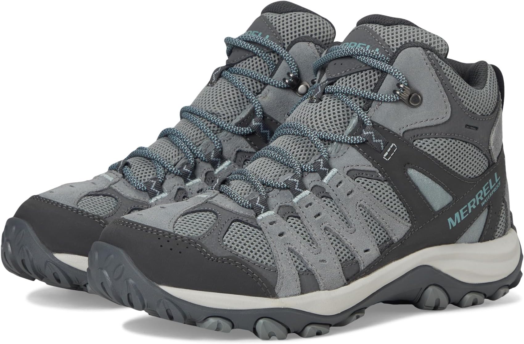 

Походные ботинки Merrell Accentor 3 Mid Wp, цвет Monument 1