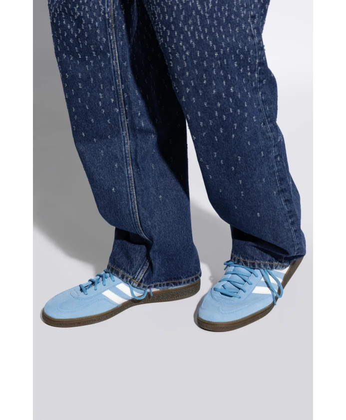 Специальные спортивные кроссовки для гандбола Adidas Originals, синий — фото 2