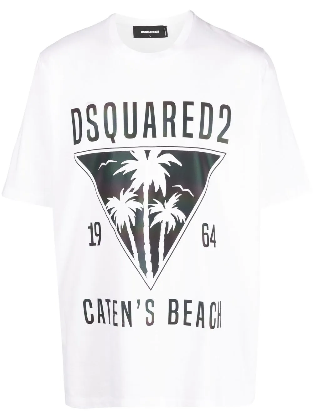 

Футболка с логотипом DSQUARED2, белый