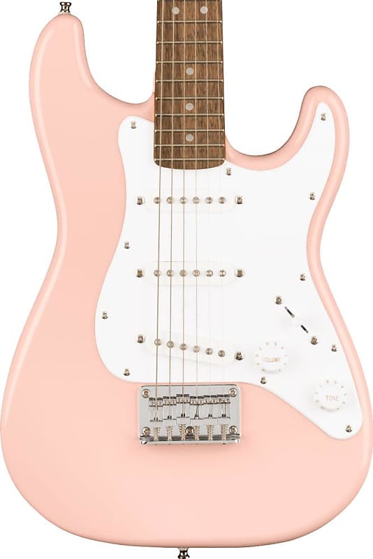 

Электрогитара Fender Squier Mini Stratocaster Electric Guitar - Shell Pink