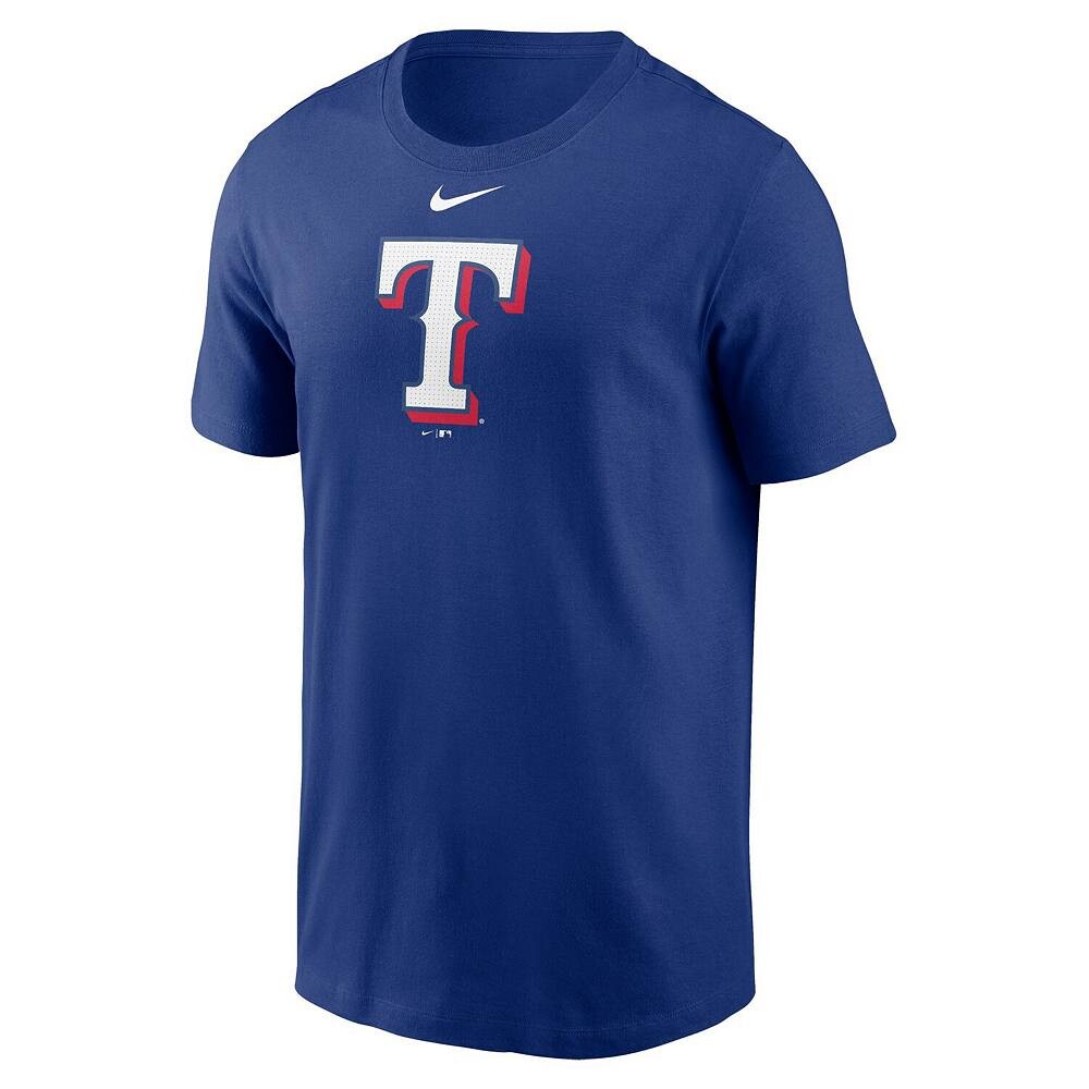 Мужская футболка с логотипом Nike Royal Texas Rangers Fuse, цвет Rgr Blue — фото 3