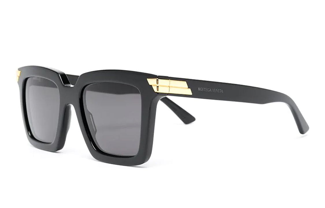 

Солнцезащитные очки в квадратной оправе Bottega Veneta, серый