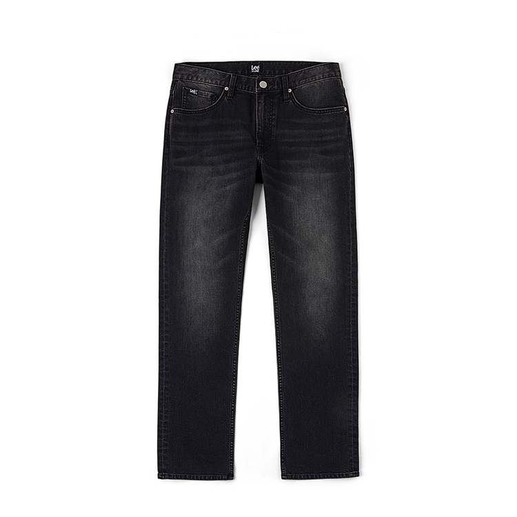 

Lee Джинсы мужские черно-серые Moderate Straight Fit