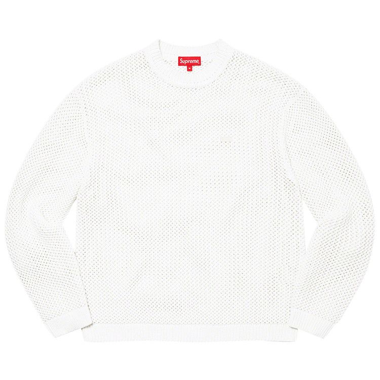 

Свитер Supreme Open Knit Smallbox Sweater, White
