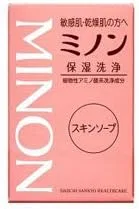 Мыло для лица Minon Skin Soap Daiichi Sankyo Healthcare, 80 г x 10, без отдушки