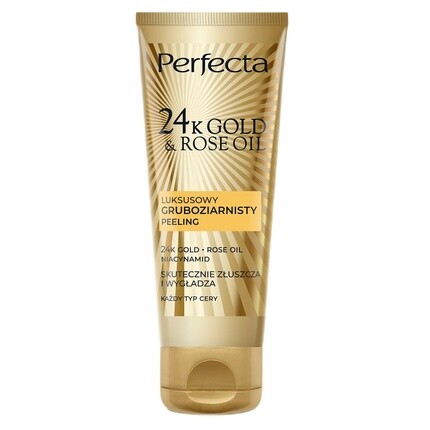 

Скраб для лица 24k Gold Rose Coarse 75 мл Perfecta