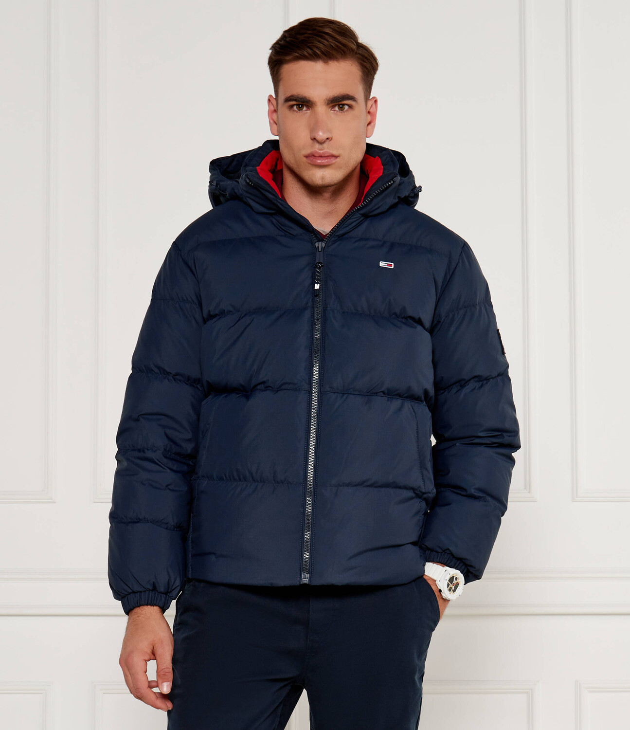 

Куртка Tommy Jeans Regular Fit, темно-синий