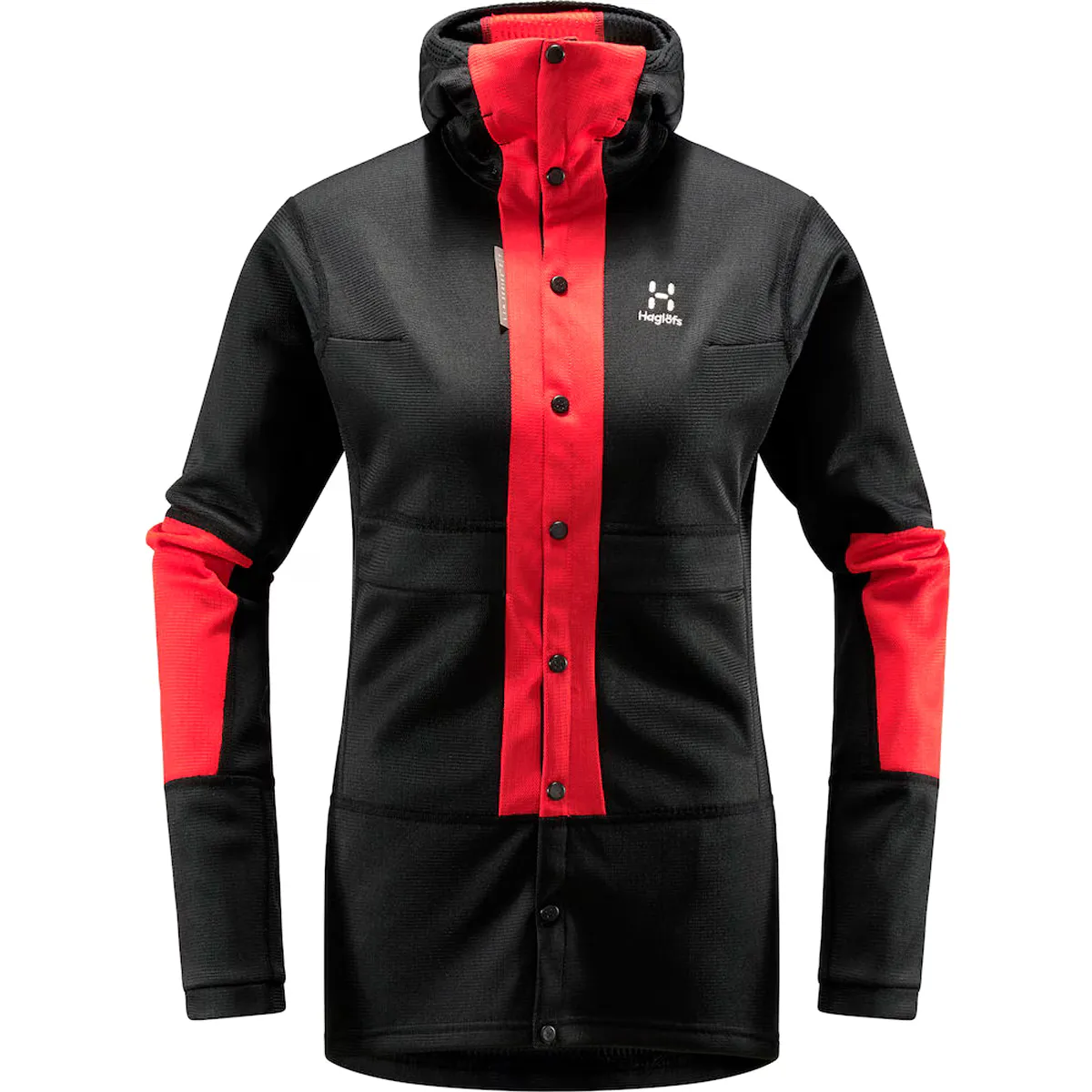 

LIM ZT Sync 1 Mid Hood Haglöfs Женская флисовая кофта, черный