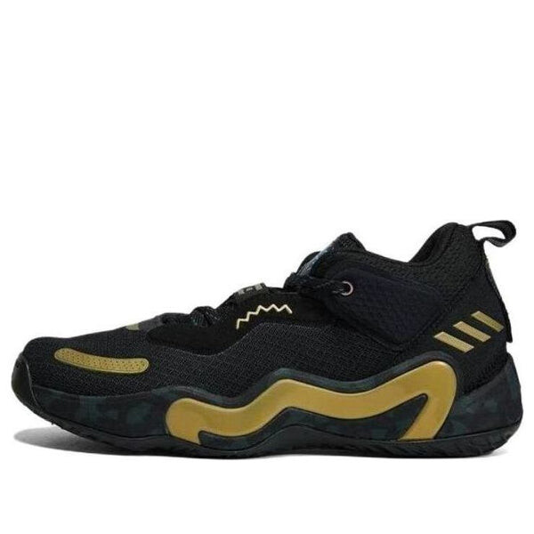 

Кроссовки adidas D.O.N. Issue 3 GCA 'Black Gold', черный