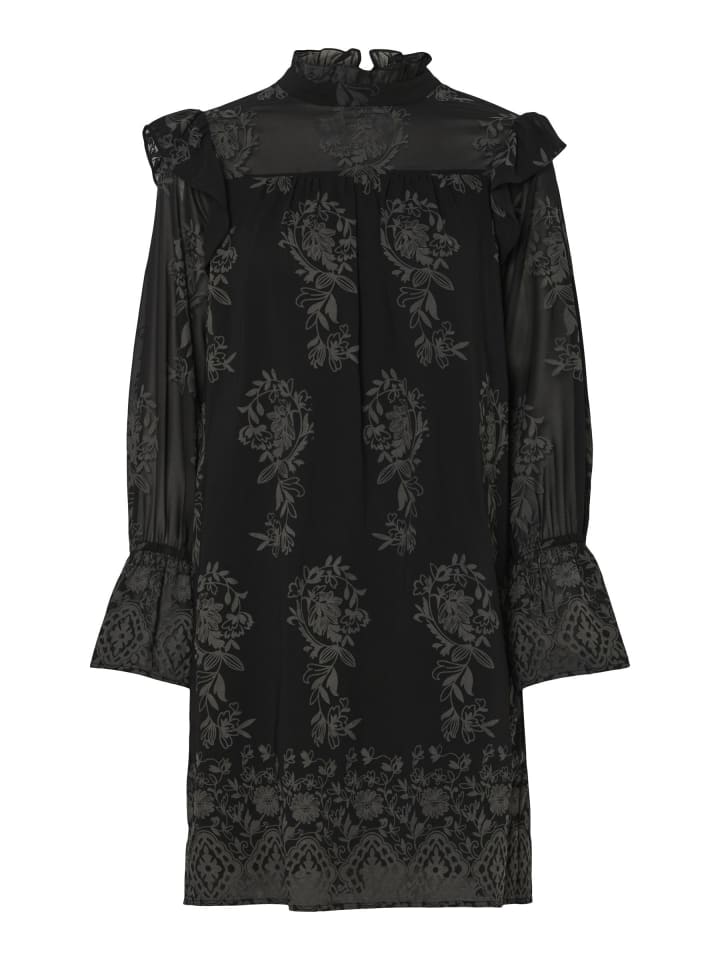 

Платье до колена Pieces, черный