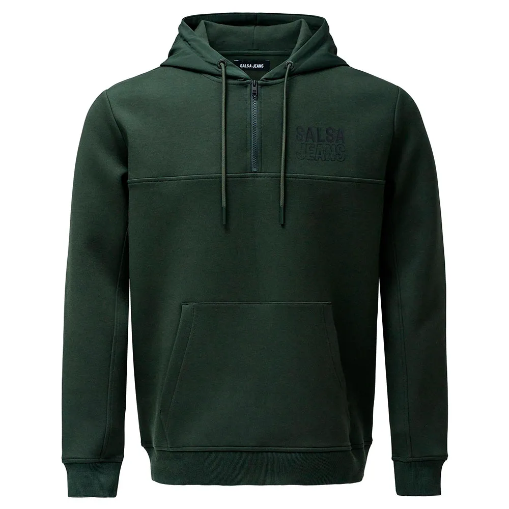 

Свитер Salsa Jeans Scuba Regular Fit hoodie, зеленый