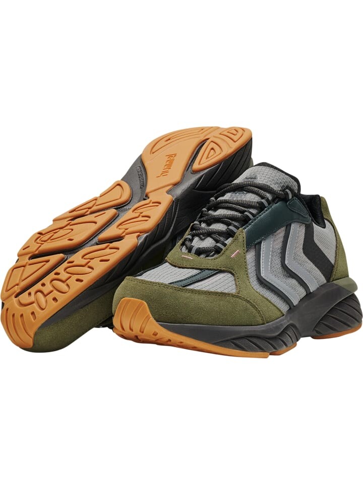 Кроссовки на шнуровке Hummel Schnürsenkel Sneaker Reach Lx Erwachsene, цвет VETIVER/WOODROSE — фото 4