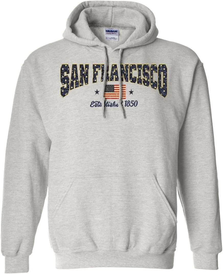 

Толстовка с капюшоном San Francisco Stars Dolphin Shirt Co