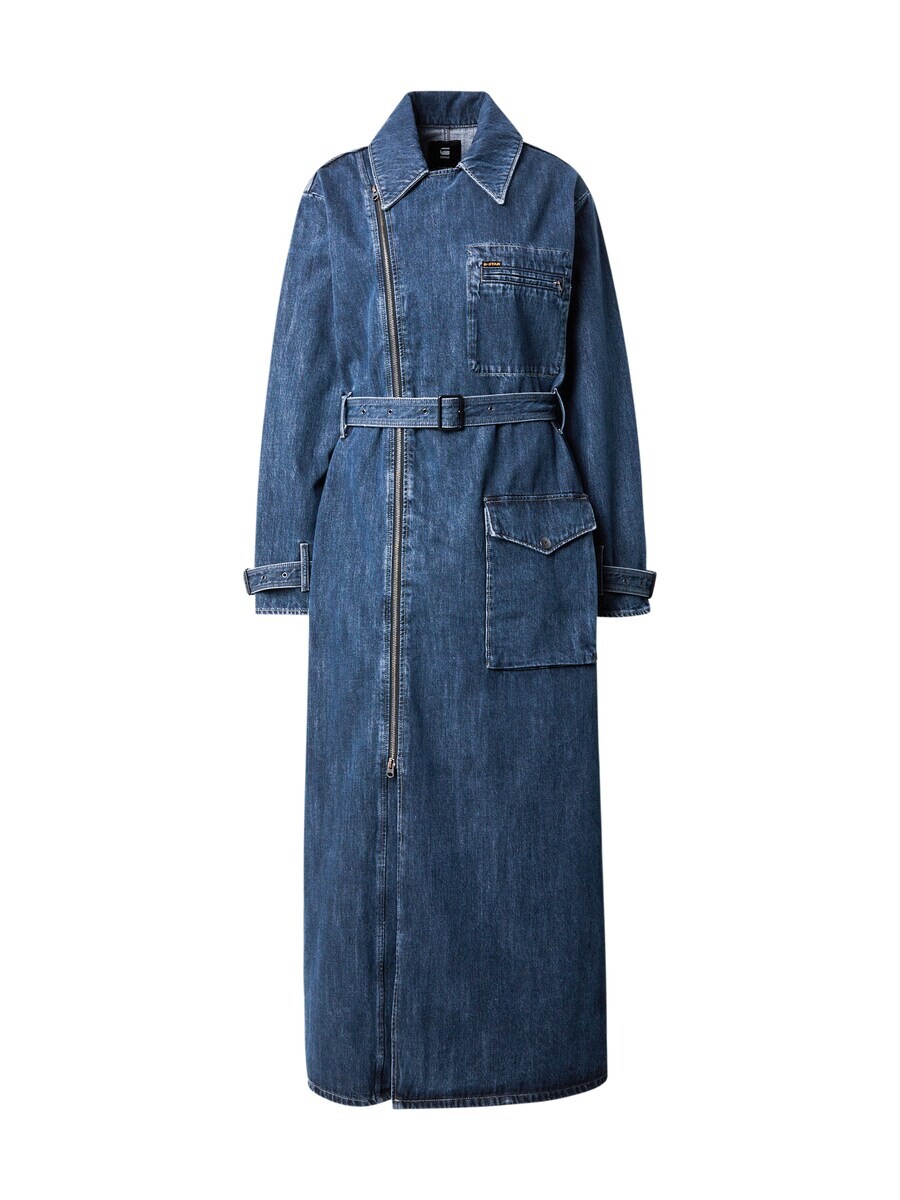 

Тренч G-STAR Between-Seasons Coat, синий деним
