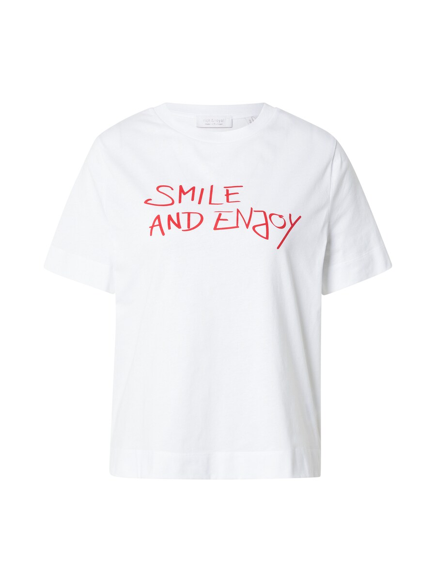 

Рубашка Rich & Royal Smile And Enjoy, белый