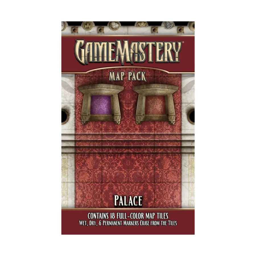 

Пакет карт — Дворец, GameMastery & Pathfinder - Map Packs - Building, City & Village Locales