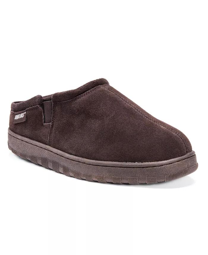 

Мужские матовые замшевые сабо Berber Printed, шоколадный, 9 MUK LUKS, коричневый