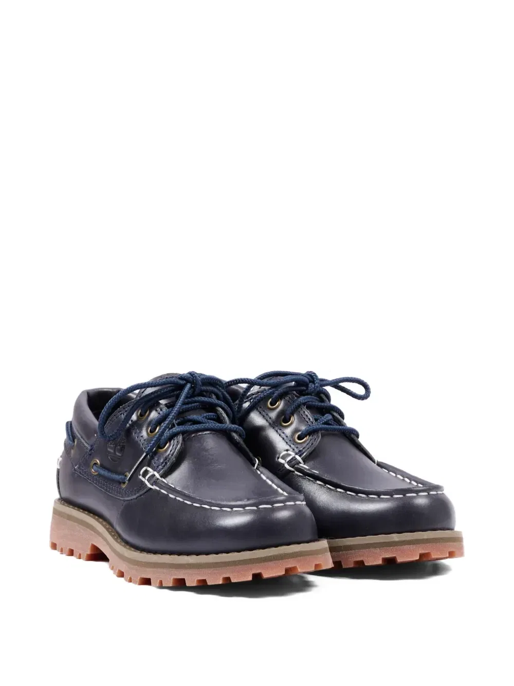 Аутентичные молодежные топсайдеры на шнуровке Timberland Kids, синий