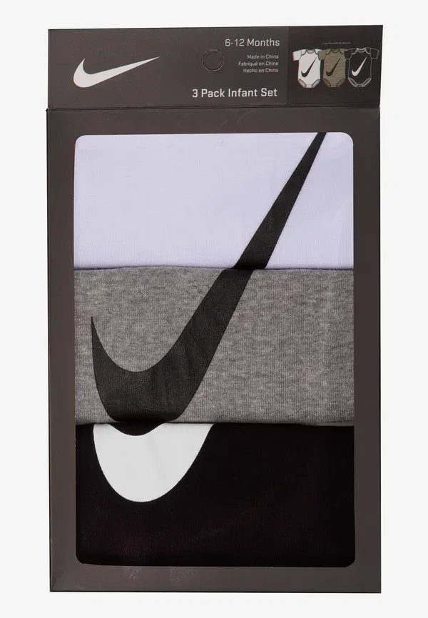 Комплект из 3 боди Nike Sportswear, белый — фото 4