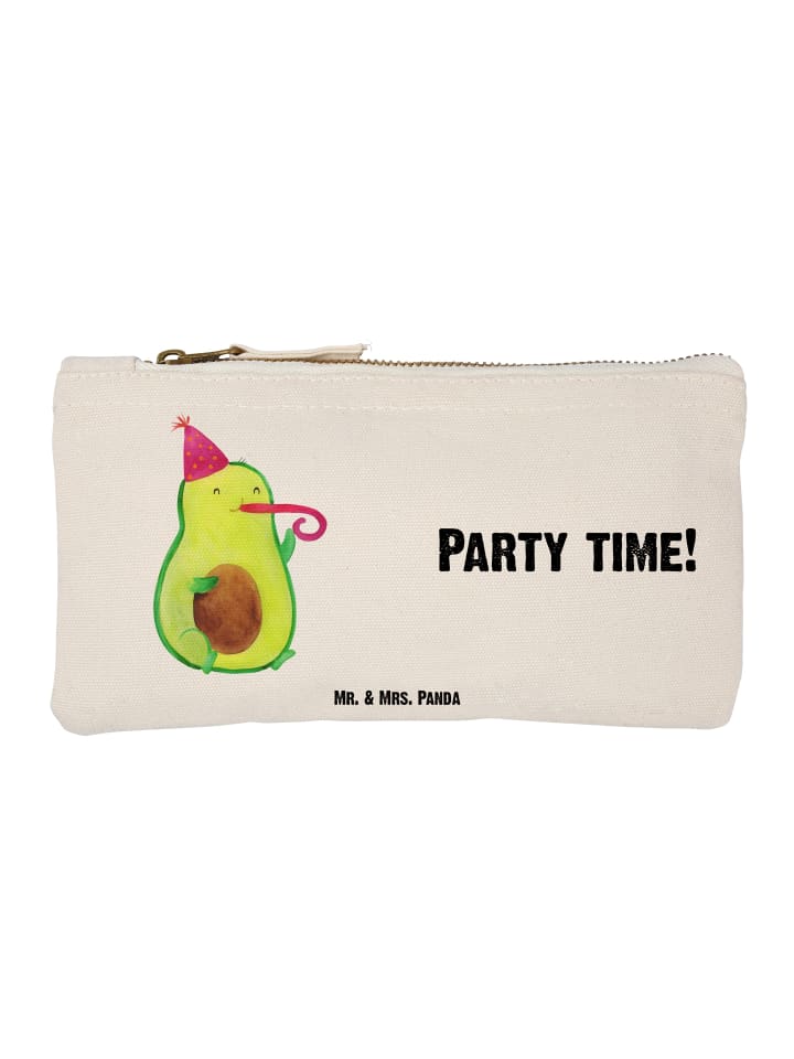 

Mr. & Mrs. Panda Пенал «Время вечеринки с авокадо» с надписью белым цветом