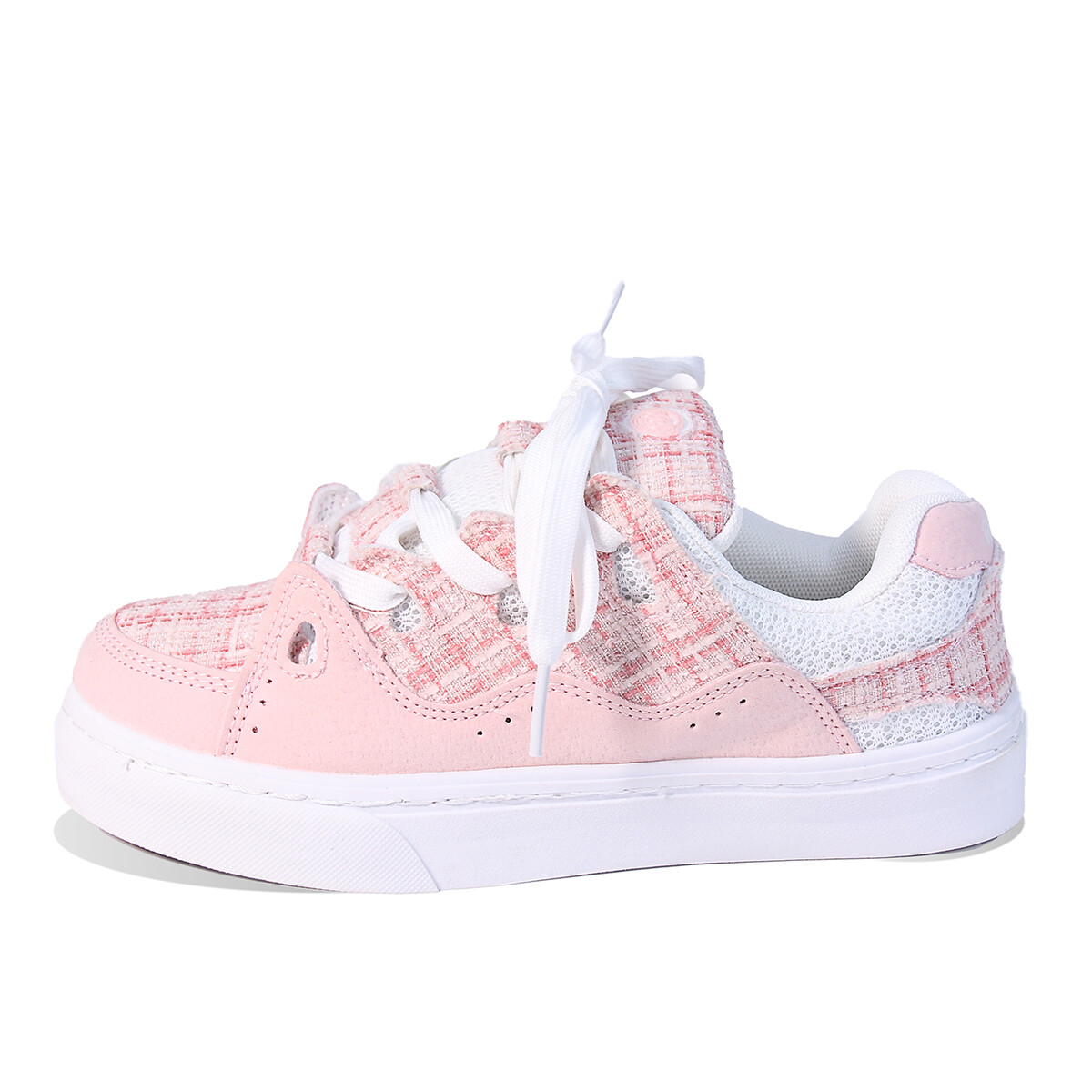 

Кроссовки BPLB Skateboarding Shoes Unisex Low-top White/Pink, розовый