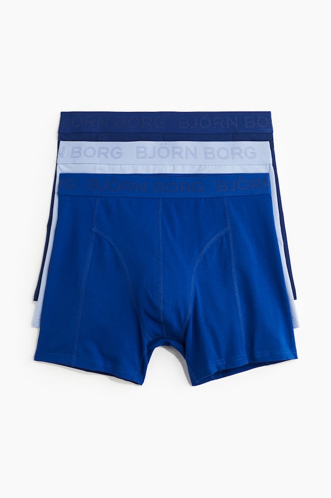 

Трусы-Боксеры из хлопка-стрейч 3 шт. Björn Borg, мультиколор