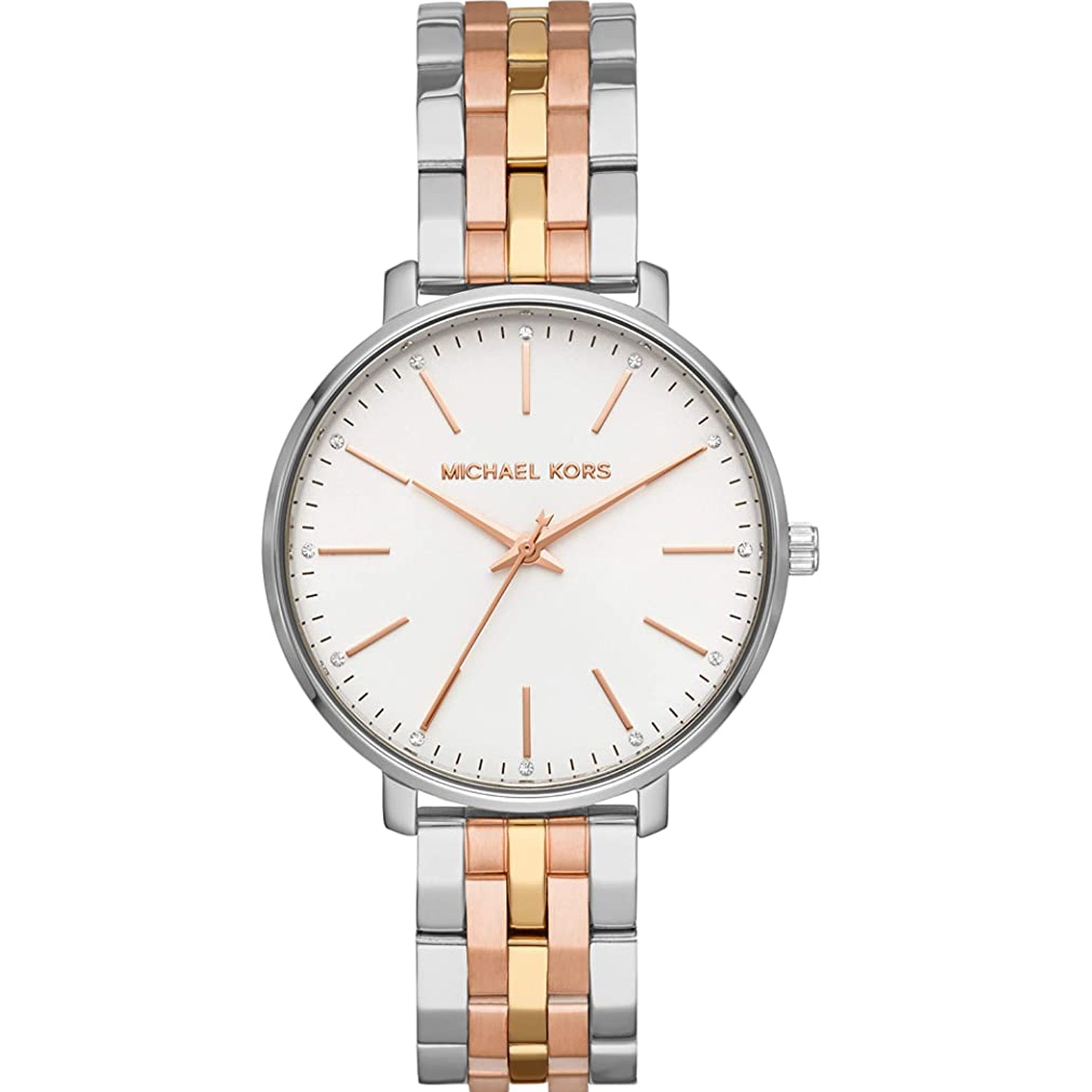 

Женские часы Michael Kors с белым циферблатом