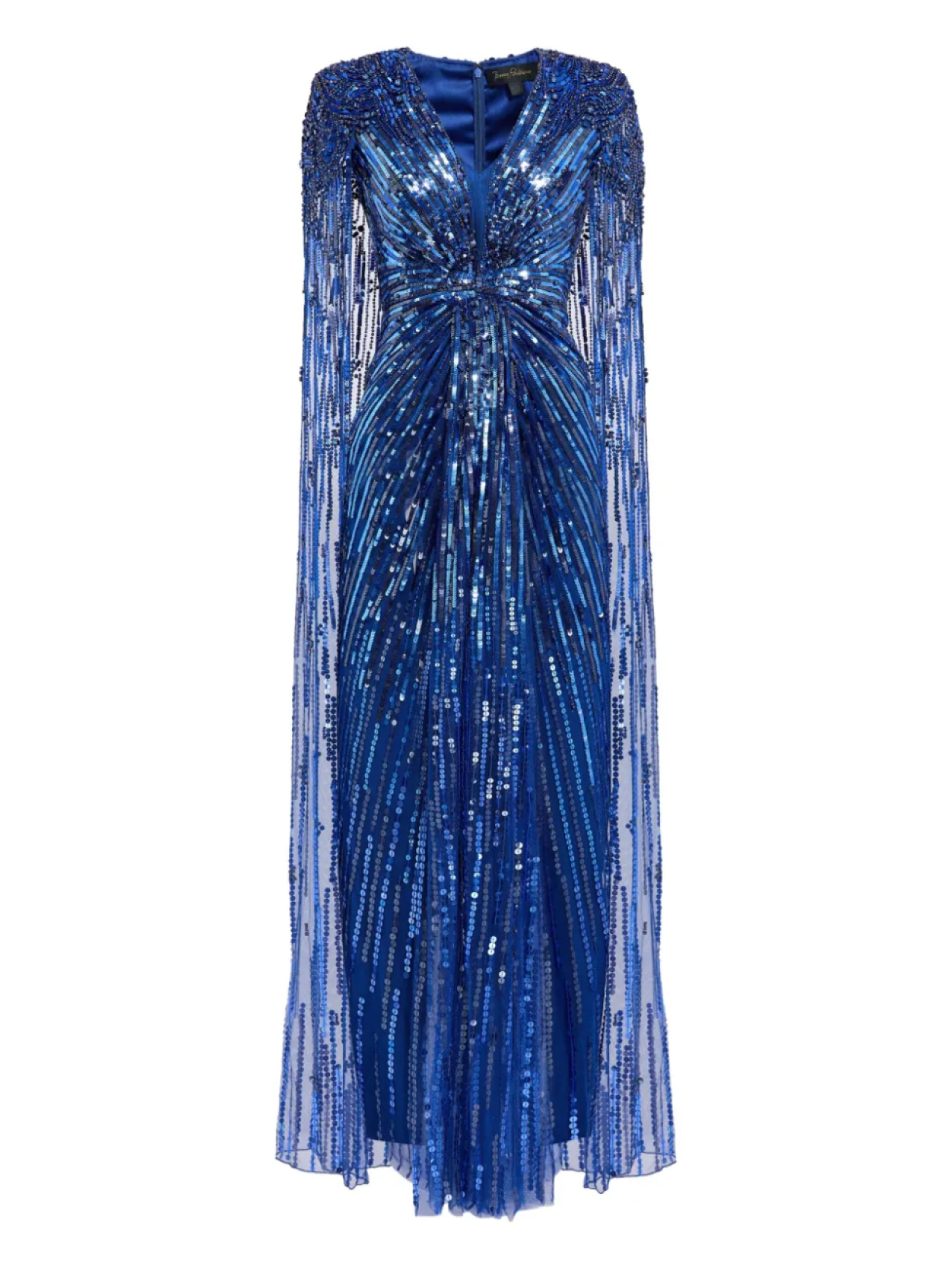 

Платье с пайетками Jenny Packham, синий